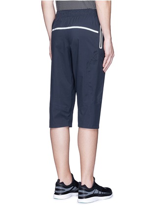 Back View - Click To Enlarge - DYNE - Reflective trim cropped jogging pants