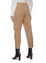 Back View - Click To Enlarge - BRUNELLO CUCINELLI - Tapered Cropped Cargo Pants