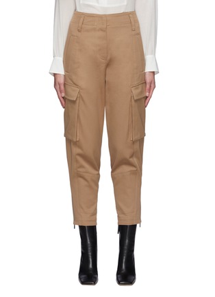 Main View - Click To Enlarge - BRUNELLO CUCINELLI - Tapered Cropped Cargo Pants