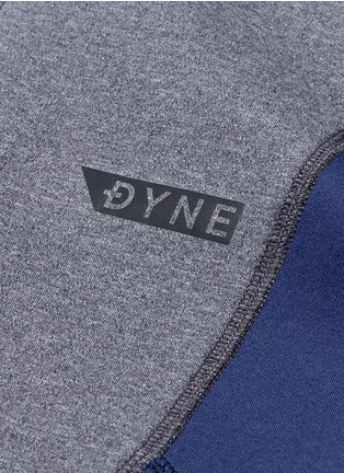 Detail View - Click To Enlarge - DYNE - Colourblock zip-up hoodie