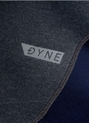  - DYNE - Colourblock zip-up hoodie