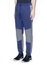 Front View - Click To Enlarge - DYNE - Colourblock sponge jersey jogging pants