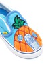 Detail View - Click To Enlarge - VANS - x SpongeBob SquarePants 'Slip-On V' Pineapple Patch Canvas Toddler Sneakers