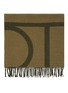 Detail View - Click To Enlarge - TOTEME - Monogram Jacquard Wool Scarf