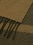 Detail View - Click To Enlarge - TOTEME - Monogram Jacquard Wool Scarf