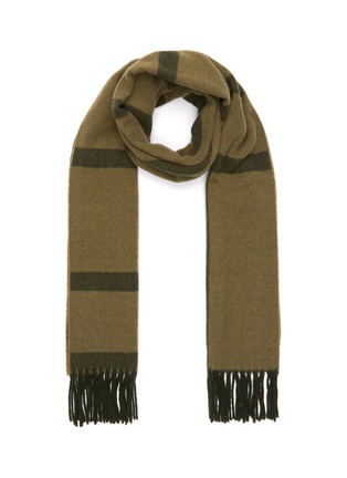 Main View - Click To Enlarge - TOTEME - Monogram Jacquard Wool Scarf