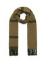 Main View - Click To Enlarge - TOTEME - Monogram Jacquard Wool Scarf