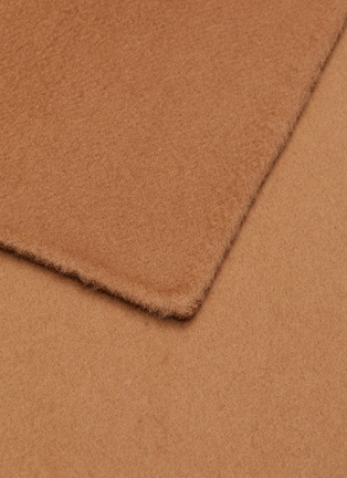 Detail View - Click To Enlarge - TOTEME - Wool Cashmere Long Double Scarf