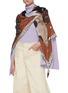 Figure View - Click To Enlarge - RUMISU - Ruby Slippers Silk Scialle Scarf