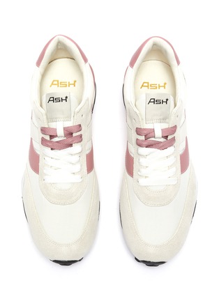 Detail View - Click To Enlarge - ASH - 'Spider' Pastel Accent Low Top Lace Up Sneakers