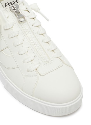 Detail View - Click To Enlarge - ASH - 'Flam' zipped low top sneakers