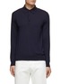 Main View - Click To Enlarge - TOMORROWLAND - Long Sleeve Wool Knit Polo Shirt