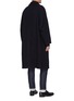 Back View - Click To Enlarge - TOMORROWLAND - Concealed Placket Raglan Long Coat