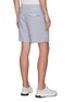Back View - Click To Enlarge - RAG & BONE - 'Eaton' striped linen blend shorts