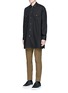 Front View - Click To Enlarge - ACNE STUDIOS - 'Santos' oversized cotton utility shirt
