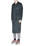 Figure View - Click To Enlarge - ACNE STUDIOS - 'Carl' wool-cashmere coat