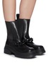 Figure View - Click To Enlarge - ASH - Storm Chain' Round Toe Chelsea Boots