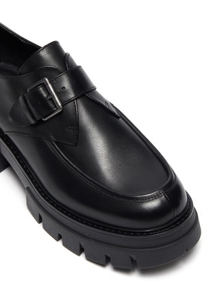 Detail View - Click To Enlarge - ASH - Lord' Platform Lug Sole Leather Loafers
