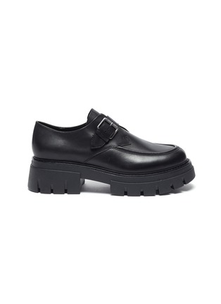 Main View - Click To Enlarge - ASH - Lord' Platform Lug Sole Leather Loafers