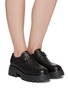 Figure View - Click To Enlarge - ASH - Lord' Platform Lug Sole Leather Loafers