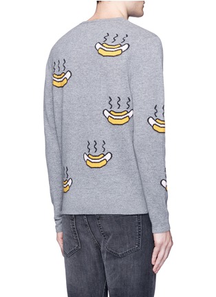 Back View - Click To Enlarge - ACNE STUDIOS - 'Dasher Hot Dog' wool sweater