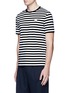 Front View - Click To Enlarge - ACNE STUDIOS - 'Eddy Stripes' jersey T-shirt