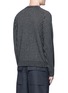 Back View - Click To Enlarge - ACNE STUDIOS - 'Kite' check wool-cashmere sweater