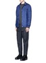 Figure View - Click To Enlarge - ACNE STUDIOS - 'Kite' check wool-cashmere sweater