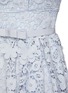  - SELF-PORTRAIT - Square Neck Floral Lace Midi Dress