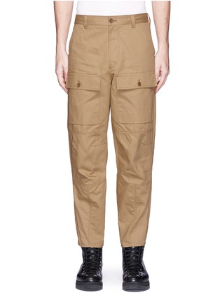 Main View - Click To Enlarge - ACNE STUDIOS - 'Pat' cotton twill workwear chinos