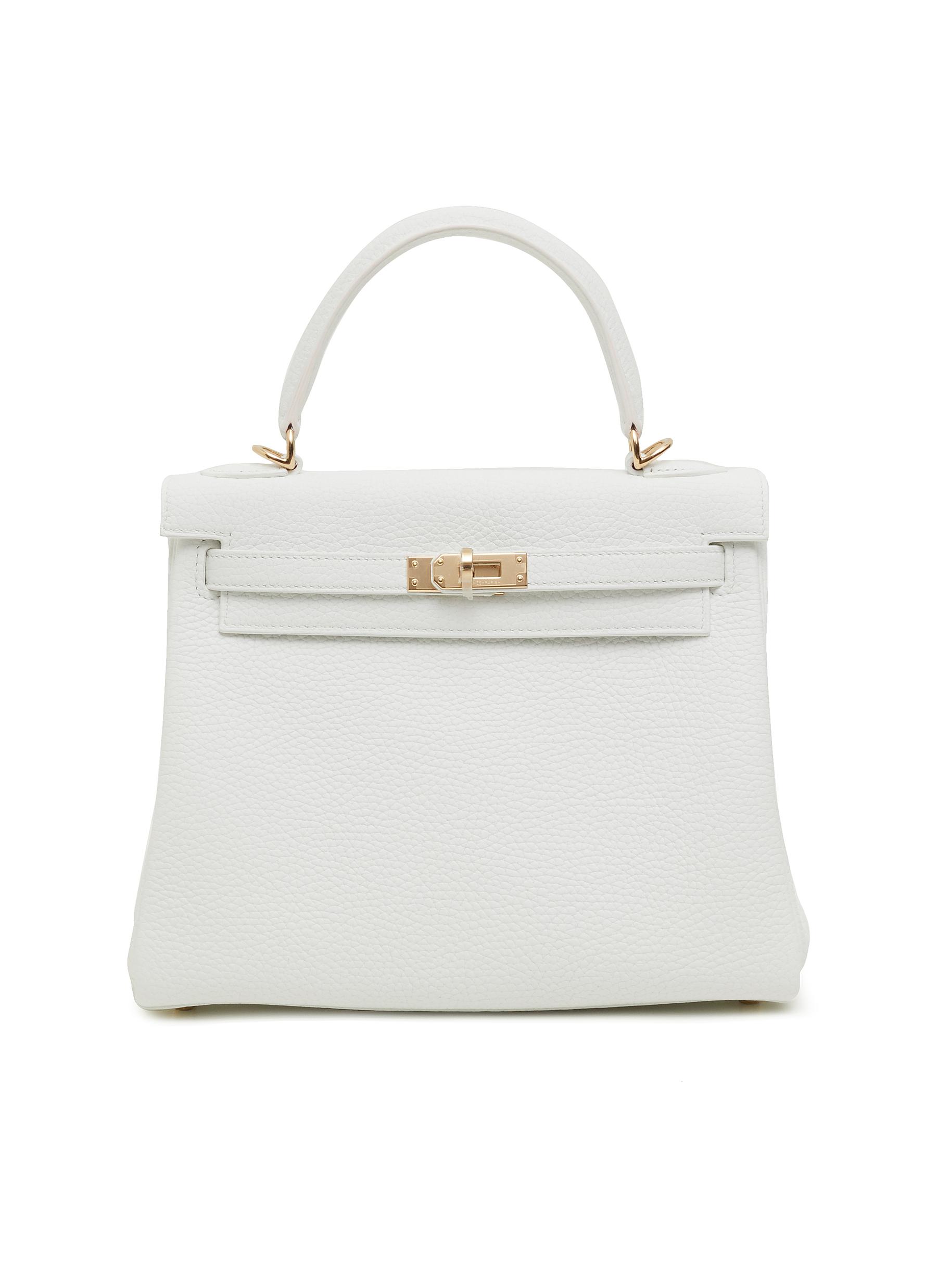kelly bag white