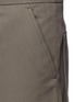 Detail View - Click To Enlarge - ACNE STUDIOS - 'Phase' cotton-linen flare work pants