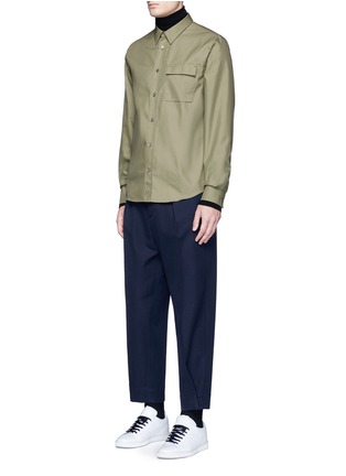 Figure View - Click To Enlarge - ACNE STUDIOS - 'Spin' pocket military shirt