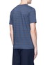 Back View - Click To Enlarge - ACNE STUDIOS - 'Eddy Stripes' mélange jersey T-shirt