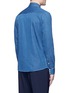 Back View - Click To Enlarge - ACNE STUDIOS - 'Ewing' washed cotton denim Western shirt