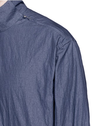 Detail View - Click To Enlarge - ACNE STUDIOS - 'Solar' mock neck shirt