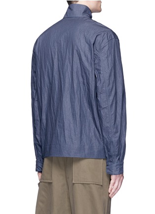 Back View - Click To Enlarge - ACNE STUDIOS - 'Solar' mock neck shirt