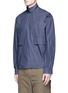 Front View - Click To Enlarge - ACNE STUDIOS - 'Solar' mock neck shirt