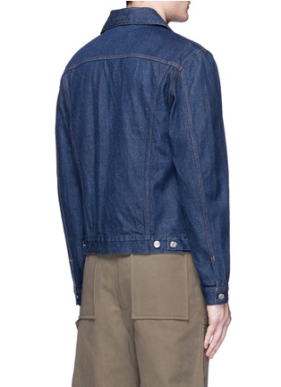 Back View - Click To Enlarge - ACNE STUDIOS - 'Beat' cotton denim jacket