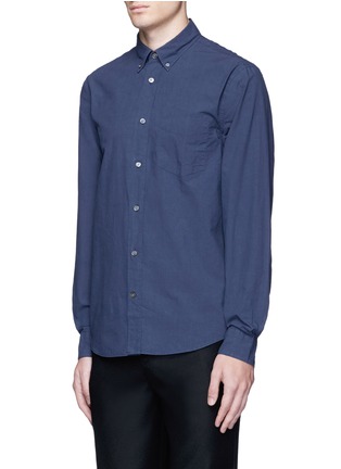 Front View - Click To Enlarge - ACNE STUDIOS - 'Isherwood' button down collar poplin shirt