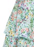  - ALICE & OLIVIA - 'Crawford' Smock Detail Sweetheart Neck Puff Sleeve Floral Mini Dress