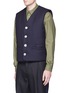 Front View - Click To Enlarge - ACNE STUDIOS - 'Metropolitan' padded wool vest