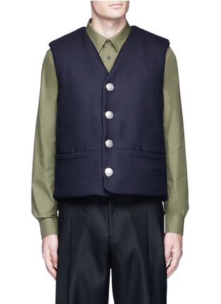 Main View - Click To Enlarge - ACNE STUDIOS - 'Metropolitan' padded wool vest