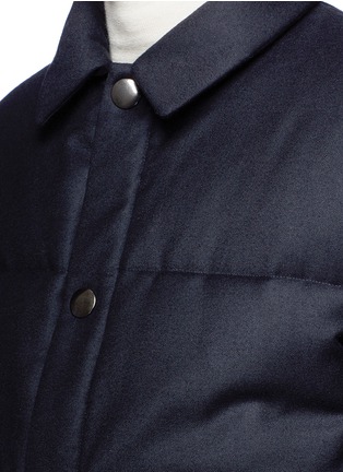 Detail View - Click To Enlarge - ACNE STUDIOS - 'Mountain' puffer shirt jacket