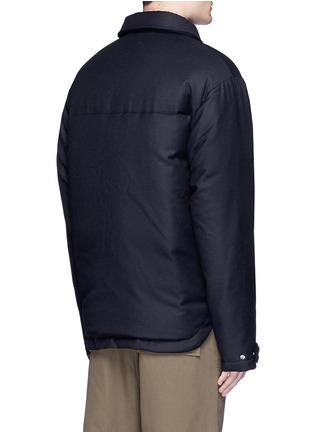Back View - Click To Enlarge - ACNE STUDIOS - 'Mountain' puffer shirt jacket