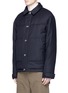 Front View - Click To Enlarge - ACNE STUDIOS - 'Mountain' puffer shirt jacket