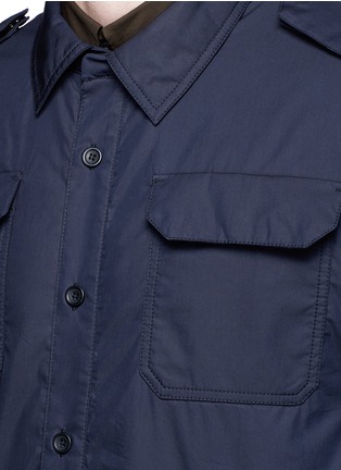 Detail View - Click To Enlarge - ACNE STUDIOS - 'Salvador' padded water repellent shirt jacket