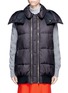 Main View - Click To Enlarge - STELLA MCCARTNEY - Hooded quilted puffer vest