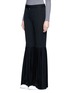 Front View - Click To Enlarge - STELLA MCCARTNEY - Plissé pleat wool flared pants