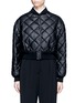 Main View - Click To Enlarge - STELLA MCCARTNEY - Quilted faux leather cropped coat